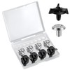 NQEUEPN 8pcs Motorcycle Helmet Screws, Helmet Visor Screws with 8pcs