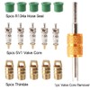 R410a Adapter for Mini Split System, Charging Vacuum Port Adapter,