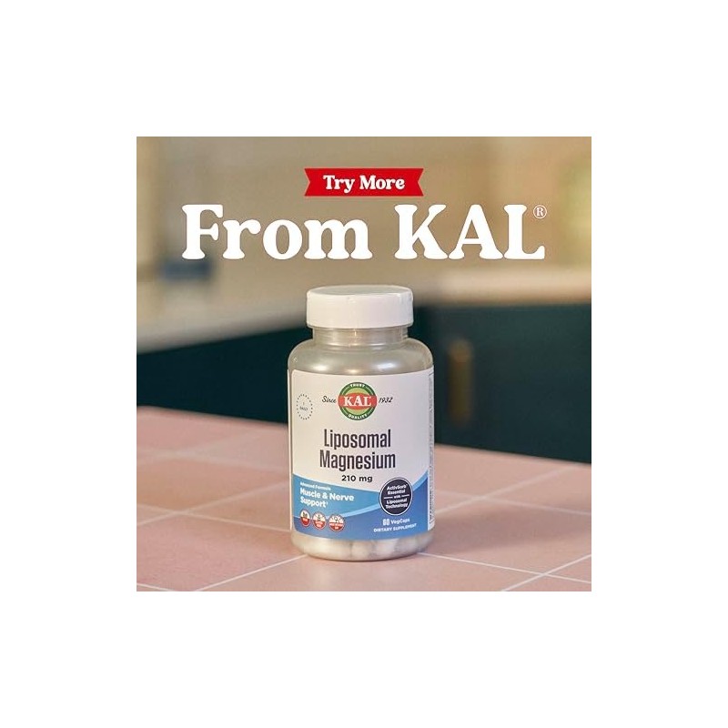 Kal Masticables de Magnesio - Citrato de Magnesio para