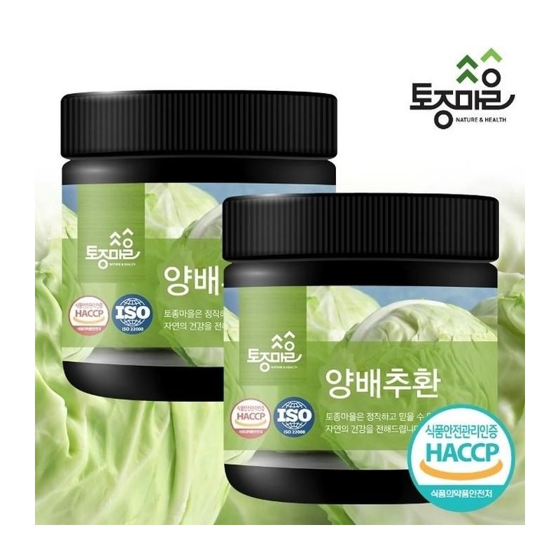 native village [토종마을]국산 양배추환 300g X 2개 없음
