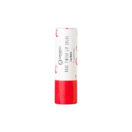 OMORFEE BE EXOTIC OF 100% Organic Tinted Lip Balm Stick Treatment, Natural Lip Tint Gloss, Long Lasting Rose Lip Tint, Beetroot & Cocoa Butter, Pink Red Color, Moisturizing Lip Balm - 6g/0.21Oz