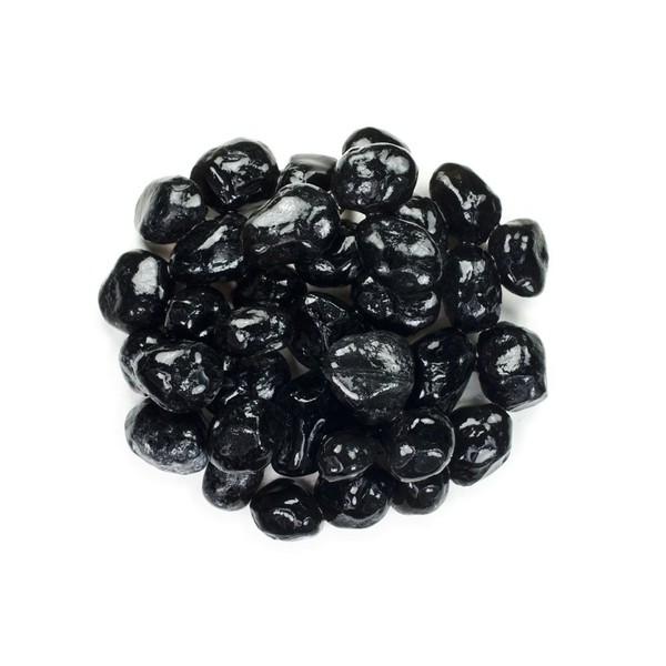 Hypnotic Gems Materials: 2 lbs Natural Tumbled Apache Tears AA Grade from Arizona - Black Obsidian - Bulk Natural Polished Gemstone Supplies for Wicca, Reiki, and Energy Crystal Healing