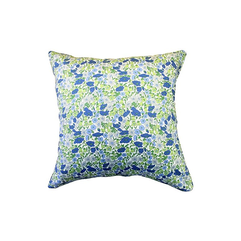 DDintex Floret LONDON Cushion Cover Poppy & Daisy Green 45x45cm