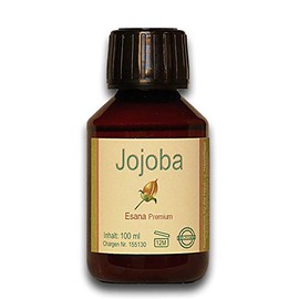Esana Jojoba Oil Native (100 ml) Cold Pressed, 100% Pure in Golden Yellow DAC Quality