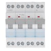 4P Dual Power Manual Transfer Switch DIN Rail Mount Single