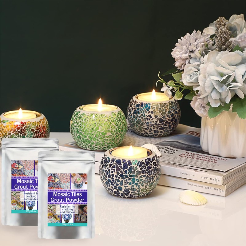 OOTDART Mosaic Grout, Mosaics Tile Tools, Mosaic Tile Accessories –