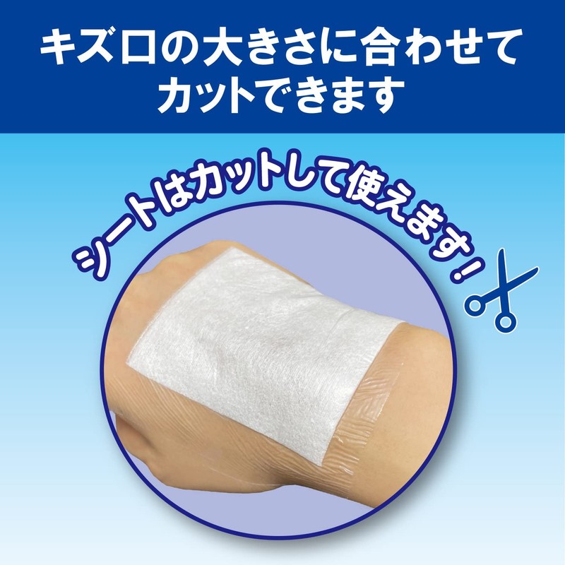 白十字 非固着性ドレッシング材 モイスキンスルーシート 18×19cm 50枚 一般医療機器