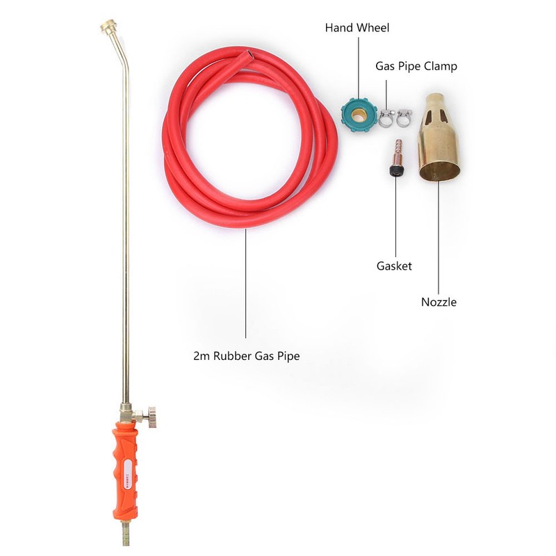 50# Liquid Gas Flame Gun Household BBQ Flamethrower Ignition Blow