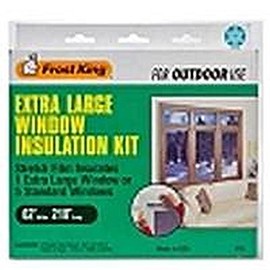 Frost King Clear Stretch Outdoor Window Film Insulator Kit 62 in. W x 210 in. L