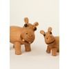Spring Copenhagen Handmade African Hippo Wilma - Unique Wooden Art