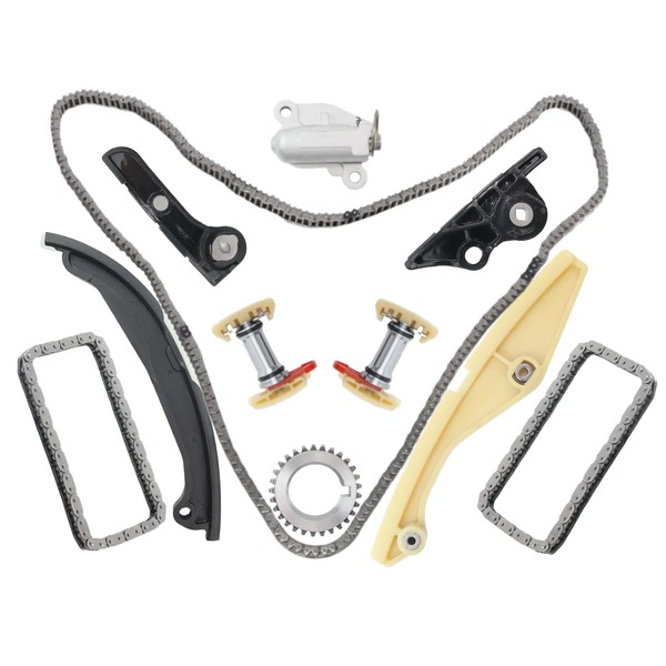 YINAVAGAD 90738S Engine Timing Chain Kit for Ford Edge Explorer