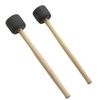 cobalt planet Bass Drum Mallet Set of 2 Drum Stick
