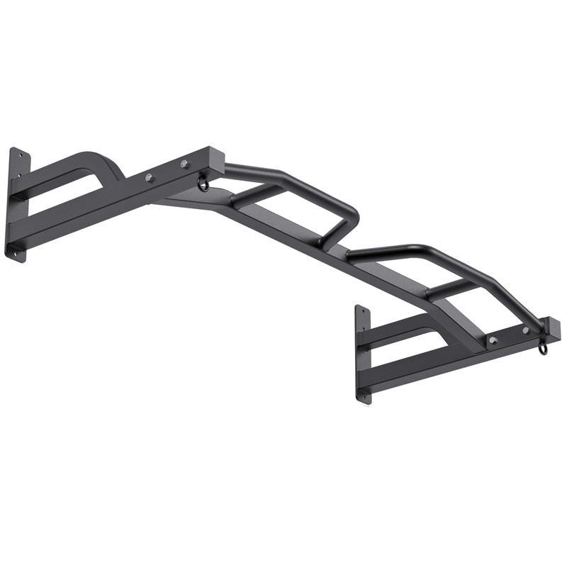 Kipika 48" Ceiling Mounted Pull Up Bar, Heavy Duty Multi-Grip