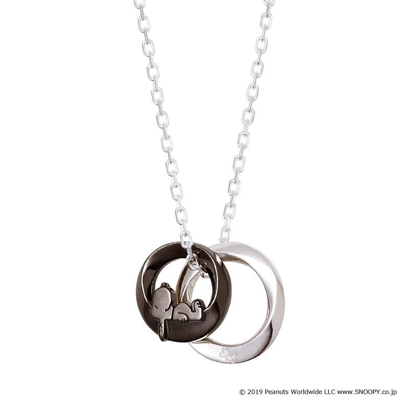 The KISS PN-SN509 Peanuts Men's Necklace, Silver, _