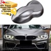 AUTOGOODY 96" x 60" Satin Matte Chrome Metallic Dark Gray