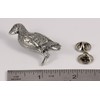 Handcrafted Antique Pewter Puffin Magnet for Personalizing Home Office School