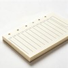 A7 To Do List Refill Paper with 5 Label Stickers,