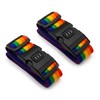 MyGadget 2 x Suitcase Straps Set with Combination Lock –