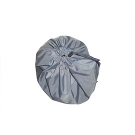 Large Stuff Sack,Sleeping Bag Cover,Nylon Drawstring Bag for Camping or Laundry. (Gray)