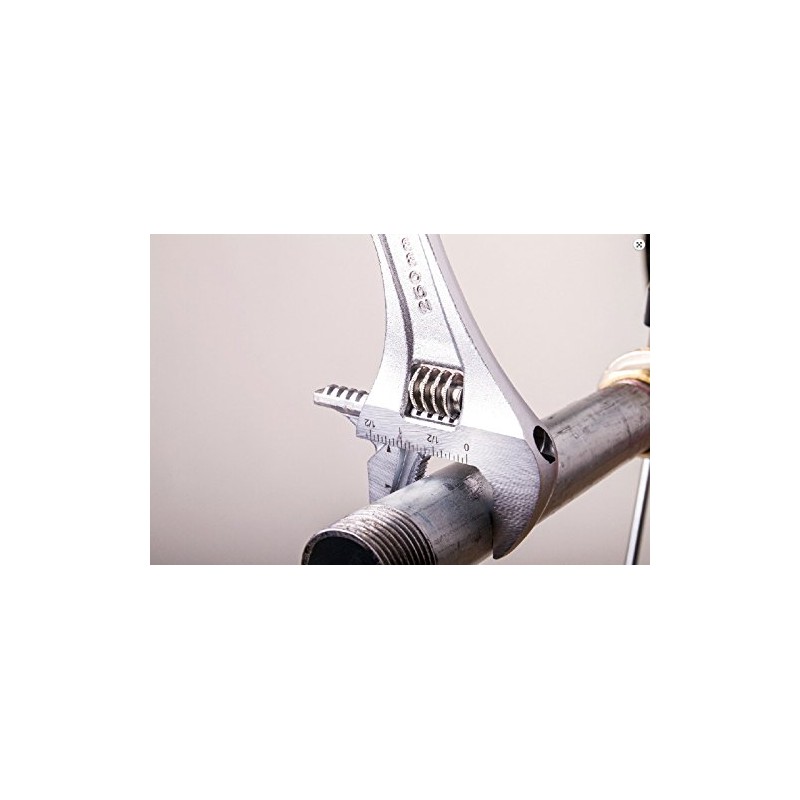 IREGA 92WR-6 Adjustable Wrench for Pipe Wrench, 5.9 inches (150