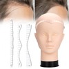 Hairline Stencil Ruler Kit for Scalp Micropigmentation – Precision Measuring