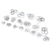 470Pcs Sealing Washer Aluminum Alloy Round Flat Washer Assortment Kit