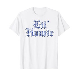 LIL HOMIE Shirt Bandana Lowrider Chicano Cholo West Coast T-Shirt