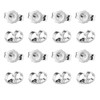 Grevosea 16 PCS/8 Pairs Sterling Silver Earring Backs, Earring Backs