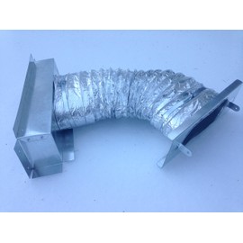 Toe Ductor Base Board Vent Under Cabinet Toe Kick Ducting Kit