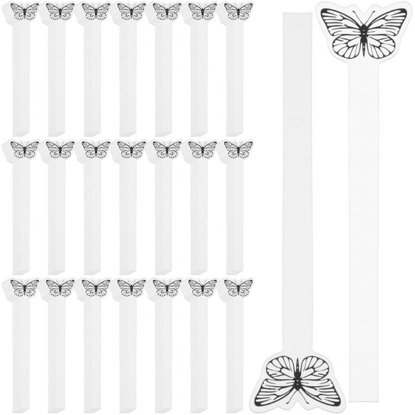 LIUBUJINGYING 1000 Pcs Perfume Test Strips Cute Butterfly Disposable Fragrance