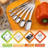 U Chef Cucharas Medidoras de Cocina, Juego de 7 Tazas
