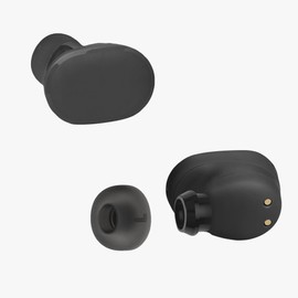 kwmobile 6X Polster kompatibel mit JBL Tune Buds - 3 Größen - Silikon Ohrstöpsel In-Ear Kopfhörer