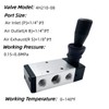 AOMAG Pneumatic 1/4 Inch PT 5 Way 2 Position Air