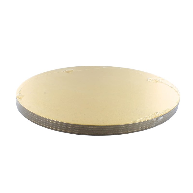 Culpitt Culpitt 6" Double Thickness Cake Card, Pale Gold Boards,