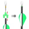 ACDSHOT 6 Pack X Lighted Nocks for Arrows with .204
