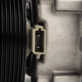 KAX AC Compressor, Car A/C Compressor DW57129 Replacement for F-150 1997-2006 and F-350 Super Duty 2003-2007 Air Conditioning Compressor 10303600