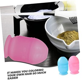 Baluue 4piezas Coctelera Para Tinte Para Cabello Con Tazón De Profesional Para Salón y Uso