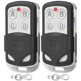 2X Keychain for 893LM 893Max Chamberlain Craftsman Liftmaster Garage Door Opener Remote, 1993-Present Universal Garage Clicker
