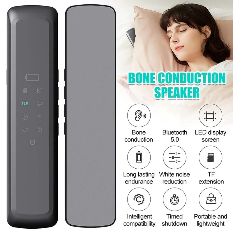 Peakloong Under Pillow Speaker Bluetooth Mini Bone Conduction Sound Box