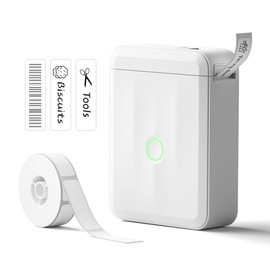 NIIMBOT Máquina etiquetadora D110, impresora térmica Bluetooth de etiquetas para la escuela, la oficina en casa, mini impresora térmica, etiquetadora 