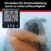HGL - 100 Thermometer and Hygrometer with Large LCD Display,
