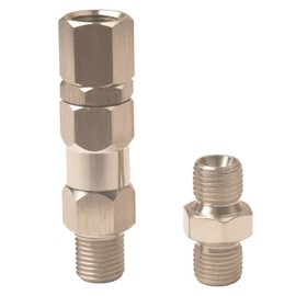 GDHXW 1/4 inch Sprayer Joint 360 Degrees Rotate Stainless Steel with Paint Hose Connector,for Airless Paint Sprayer