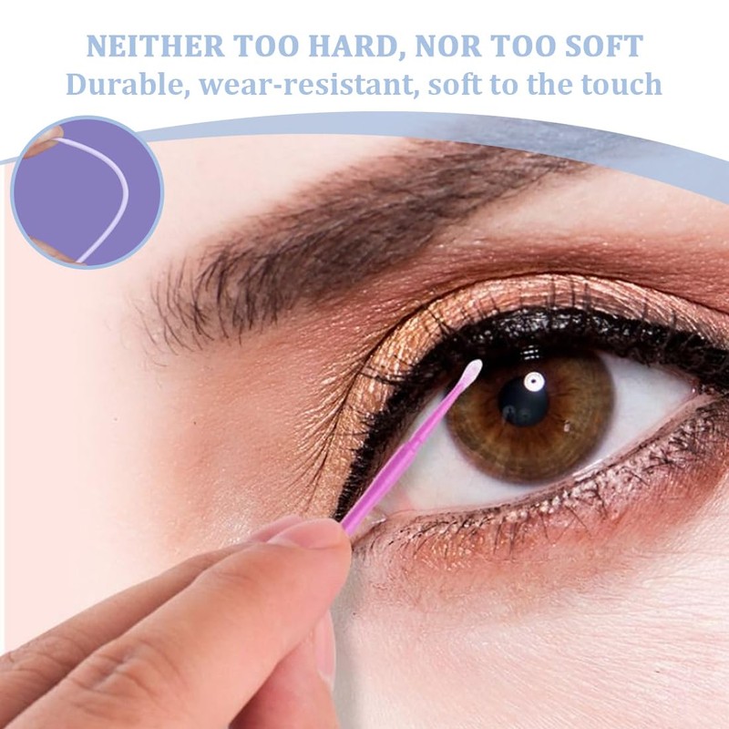 400 Stück Micro Applikatoren Pinsel, Microbrush Wimpernverlängerung, Einweg Microbürsten Wimpernbuerste