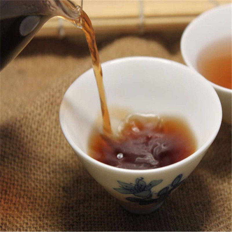 Black Tea Ripe Puer Tea Resin Chinese Yunnan 5Pcs Pu-Erh