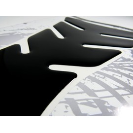 BIKE-label X500946VA Tank Pad Motorcycle Sticker Paint Protection Black