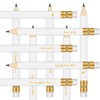 Vusnud Bridal Shower Pencils for Party Games, 50 Pack, 4