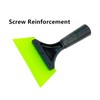 Ewrap Green Shower Squeegee for Bathroom Rubber Squeegee Windscreen Wiper