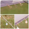 NIHENHAO 10pcs Outdoor Tent Clip Secure Your Lights and More
