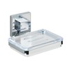 WENKO Vacuum-Loc® Seifenablage Quadro Edelstahl