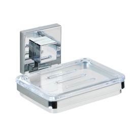 WENKO Vacuum-Loc® Seifenablage Quadro Edelstahl